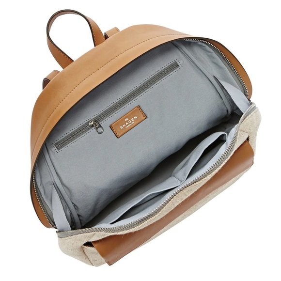 Skagen Aften Canvas Leather Backpack main image 6